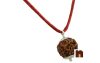 5 Mukhi Ruraksha Pendant In White Metal (1 Pc)