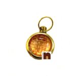 Shri Guru Yantra Pendant In Ashtadhatu (1 Pc)