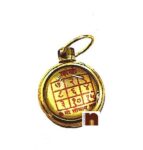 Kark | Cancer Rashi Yantra Pendant In Ashtadhatu (1 Pc)