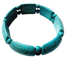 Firoza (Turquoise) Bracelet (Stretchable) (1 Pc)