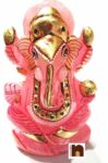 Lord Ganesha | Ganapati Ji In Rose Quartz Stone (150-160 Gms Approx) (1 Pc)