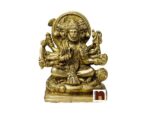 Panchmukhi Hanumanji In Brass ( Sitting Idol ) (13 cm) (1 Pc)