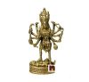 Goddess Maa Kali Idol In Brass (20 cm) (1 Pc)