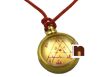 Durga Bisa Yantra Pendant In Ashtadhatu (Small) (1 Pc)