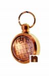 Singh Rashi Yantra Pendant In Ashtadhatu (1 Pc)