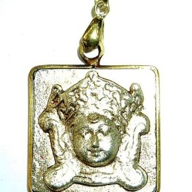 Shri Chandra Yantra Pendant In Brass (1 Pc)