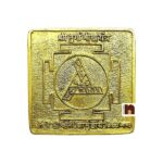 Shri Durga Bisa Yantra in Pure Brass (9 Cms) (200 Grams) (1 Pc)
