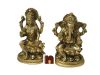 Shri Laxmi Ganesha Idol In Brass (17 cm)