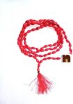Original & Genuine Red Moonga Mala (Oval Shape Beads) (1 Pc)
