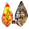 Digitally Printed Gaumukhi Jaap Bags (Premium Quality) (Pack Of 2) (Mix Designs)