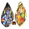 Digitally Printed Gaumukhi Jaap Bags (Premium Quality) (Pack Of 2) (Mix Designs)