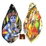 Digitally Printed Gaumukhi Jaap Bags (Premium Quality) (Pack Of 2) (Mix Designs)