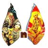 Digitally Printed Gaumukhi Jaap Bags (Premium Quality) (Pack Of 2) (Mix Designs)