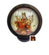 Goddess Durga | Jai Mata Di Idol for Car Dashboard (Wooden) (6.5 Cms) (1 Pc)