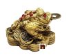 Feng Shui Three Leg Frog with Coin for Good Luck (7 Cms) (1 Pc)
