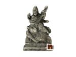 Goddess Saraswati Idol In Panchdhatu (7 Cm) (1 Pc)