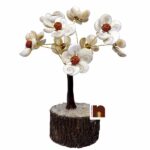 Gomti Chakra Tree With Rudraksha Beads Flower (18 Cms) (1 Pc)