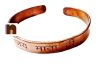 Jai Mata Di Bracelet/Kada In Pure Copper (Free Size) (1 Pc)