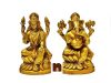 Shri Laxmi Ji & Shri Ganesh Ji Idol In Brass (16 cm) (1 Pair)