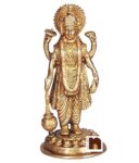 Lord Vishnu Ji Idol In Brass Standing (30 Cms) (1 Pc)