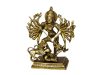 Mahishasur Mardini Goddess Durga In Brass- (15 cm) (1 Pc)