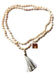 Pearl/Moti Mala (Oval Shape Small Beads) (108+1) (1 Pc)