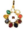 Gomti Chakra Navratna | Navratan Pendant (1 Pc)