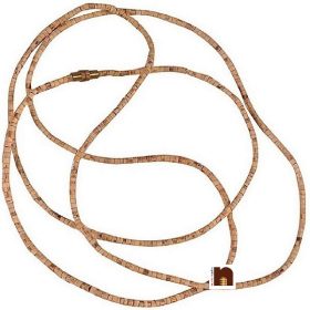 Original & Natural Tulsi Kanthi Mala For Puja, Jaap & Wearing (2MM Bead Approx) ( 2 Pcs)