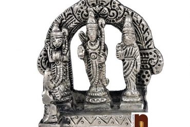 Shri Ram Darbar Idol In Panchdhatu (7 Cms) (Small) (1 Pc)