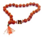 5 Mukhi Rudraksha Mala For Jaap (27 Beads) (1 Pc)