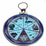 Shri Sarv Karya Sidhi Brass Yantra Wall Hanging (Pack of 1)