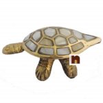 Wish Fulfilling Brass Tortoise | Turtle with A Secret Wish Compartment (10 Cms) (1 Pc)