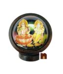 Shri Laxmi Ganesh Idol for Car Dashboard (Wooden) (6.5 Cms) (1 Pc)