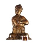Swami Vivekanand Idol In Copper/Aluminium (24 cm) (1 Pc)