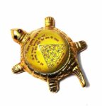 Vahan Durghatna Nashak Yantra On Turtle | Tortoise (Small) (11 Cms) (1 Pc)