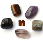 Tumble Stone | Chakra Healing Stone (5 Pcs Set) (2 Cms Approx)