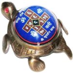 Vastu Dosh Nivaran Yantra Turtle/Tortoise In Brass (Big) (1 Pc)
