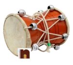 Lord Shiva Wooden Damru For Puja (Small) (8 Cms) (1 Pc)