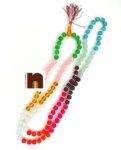 7 | Seven Chakra Crystal Beads Mala For Crystal Healing & Meditation (8 MM) (1 Pc)