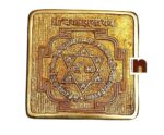 Shri Baglamukhi Yantra in Pure Brass for Puja (Heavy Yantra) (9 Cms) (200 Grams Approx) (1 Pc)