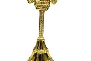 Puja Bell | Ghanti | Hand Bell | Garud Bell for Puja (4.5 Inches Approx) (1 Pc)