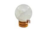 Clear Crystal Quartz Ball | Sphere Ball | Crystal Ball for Reiki & Crystal Healing (450-500 Grams Approx) (1 Pc)