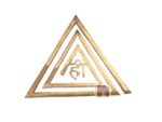 Copper Vastu Helix for South - East, Main Door Entrance, Bedroom, Kitchen Vastu Correction & Positive Energy (16 Cms) (1 Pc)