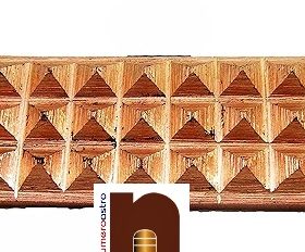 Copper Vastu Pyramid Strip for Space Devision | Virtual Shifting & Vastu Dosh Nivaran (27 Pyramids) (1 Pc)