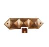 Copper Vastu Pyramid Strip for Space Devision | Virtual Shifting & Vastu Dosh Nivaran (3 Pyramids) (1 Pc)