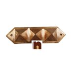 Copper Vastu Pyramid Strip for Space Devision | Virtual Shifting & Vastu Dosh Nivaran (3 Pyramids) (1 Pc)