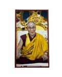 Magnetic Sticker in Rubber for Home Decoration & Fridge Etc (Dalai Lama) (9 Cms) (1 Pc)