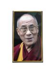 Magnetic Sticker in Rubber for Home Decoration | Fridge Etc (Dalai Lama) (9 Cms) (1 Pc)