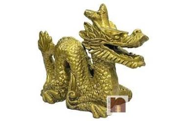 Feng Shui Dragon Showpiece in Polyresin (10 Cms) (1 Pc)
