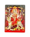 3D Magnetic Sticker | Goddess Durga in Polyresin for Home Decoration | Fridge Etc (9.5 Cms) (1 Pc)